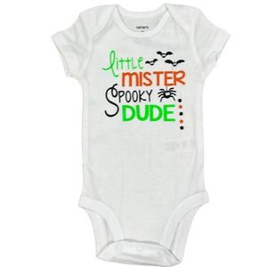 Baby Boys's Halloween Onesie --Brand New